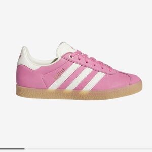 Pink adidas gazelle kids size 4.5